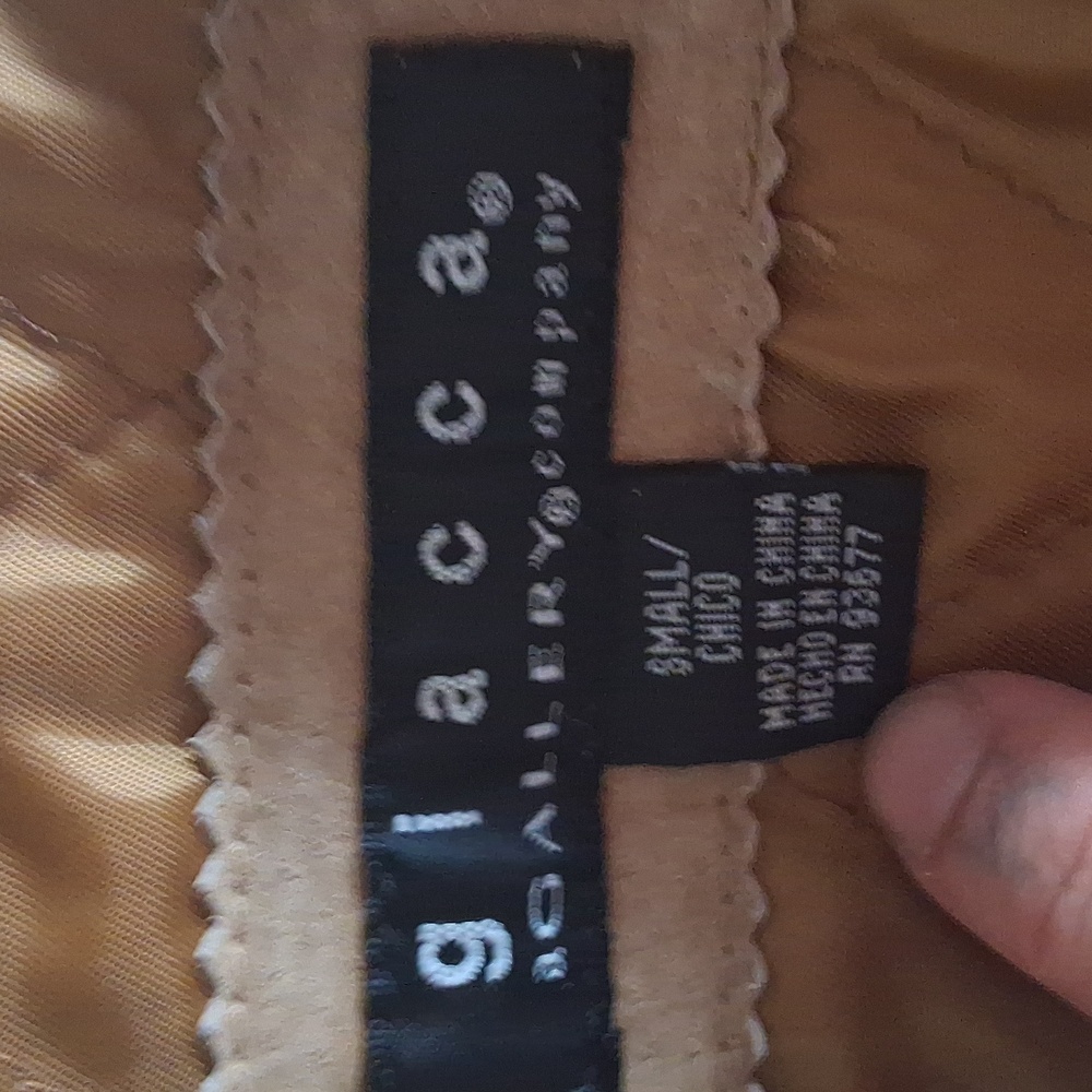 GORGEOUS!! π₯π₯π₯100% Leather/Suede Penny Lane Giacca Coat Size Small - Picture 11 of 13